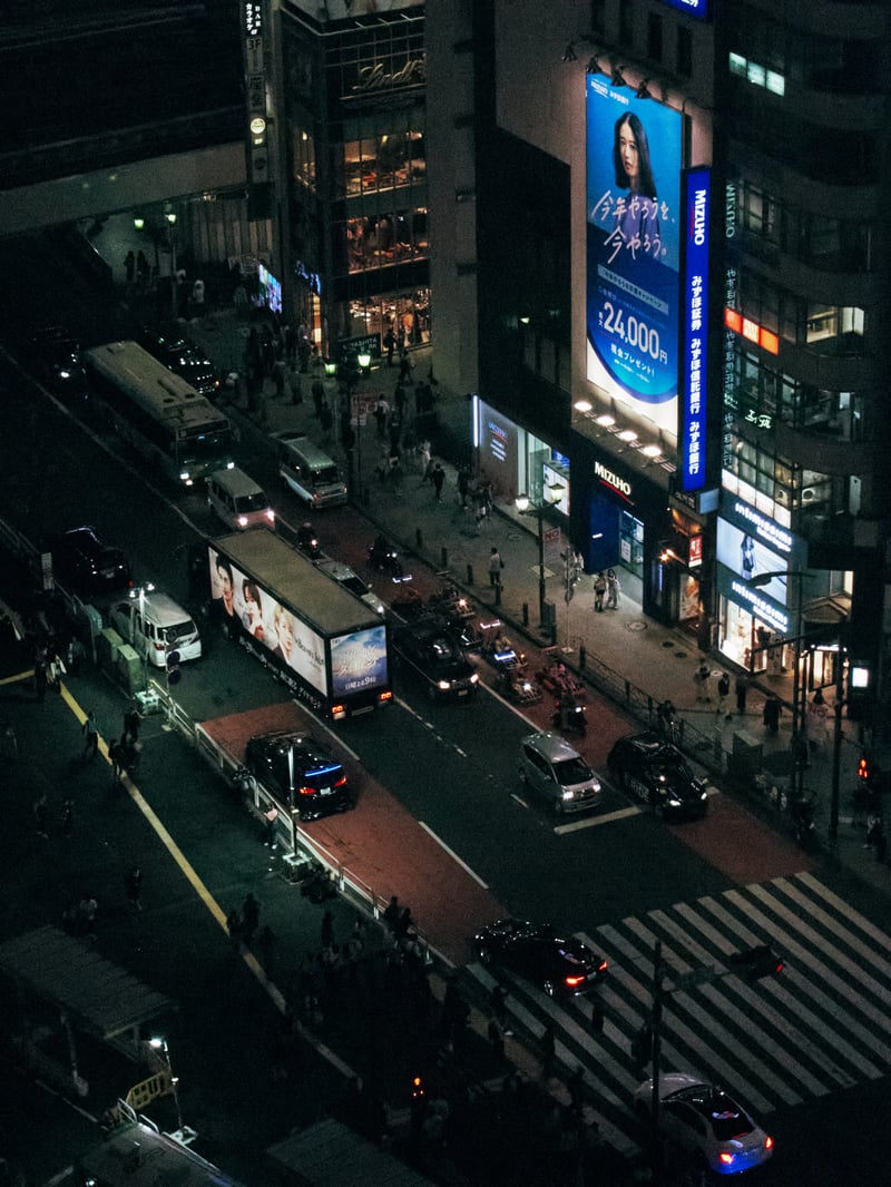 View from Shibuya Hikarie Sky Lobby