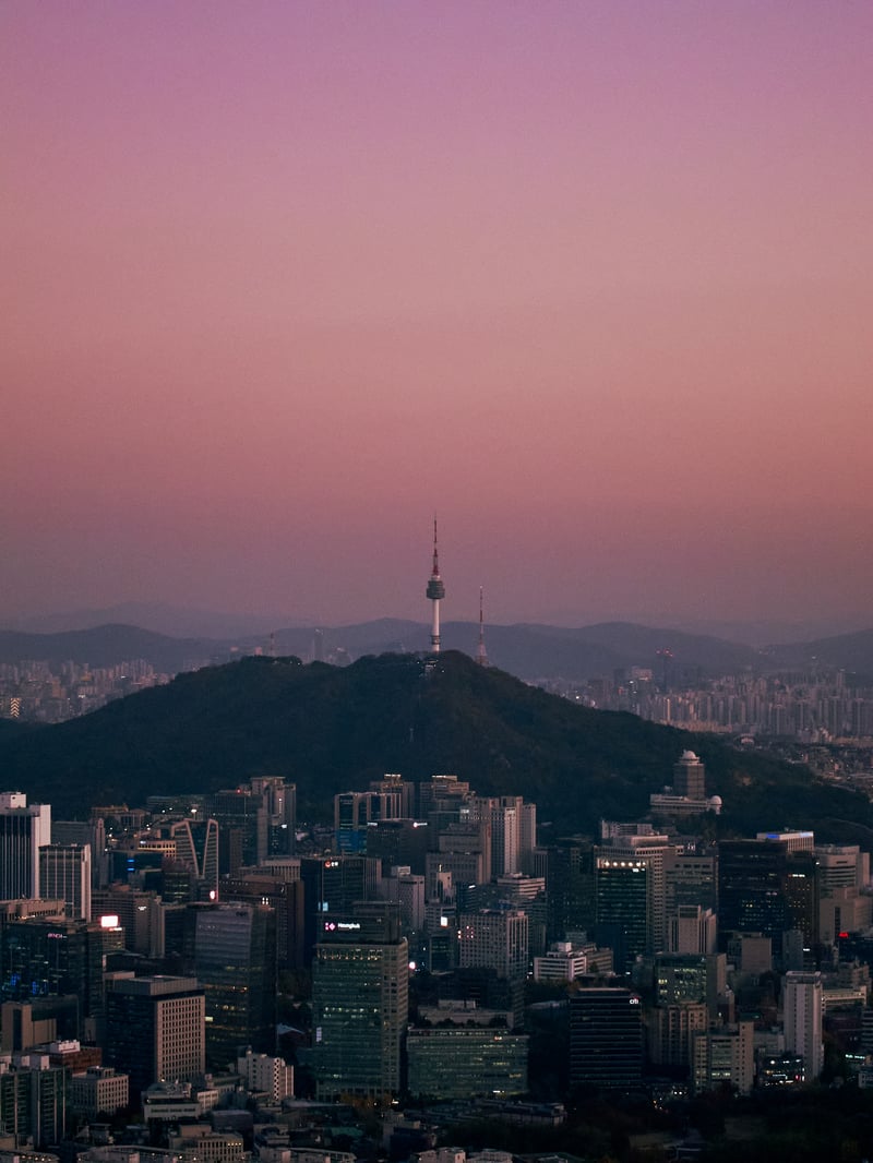 Namsan from Inwangsan