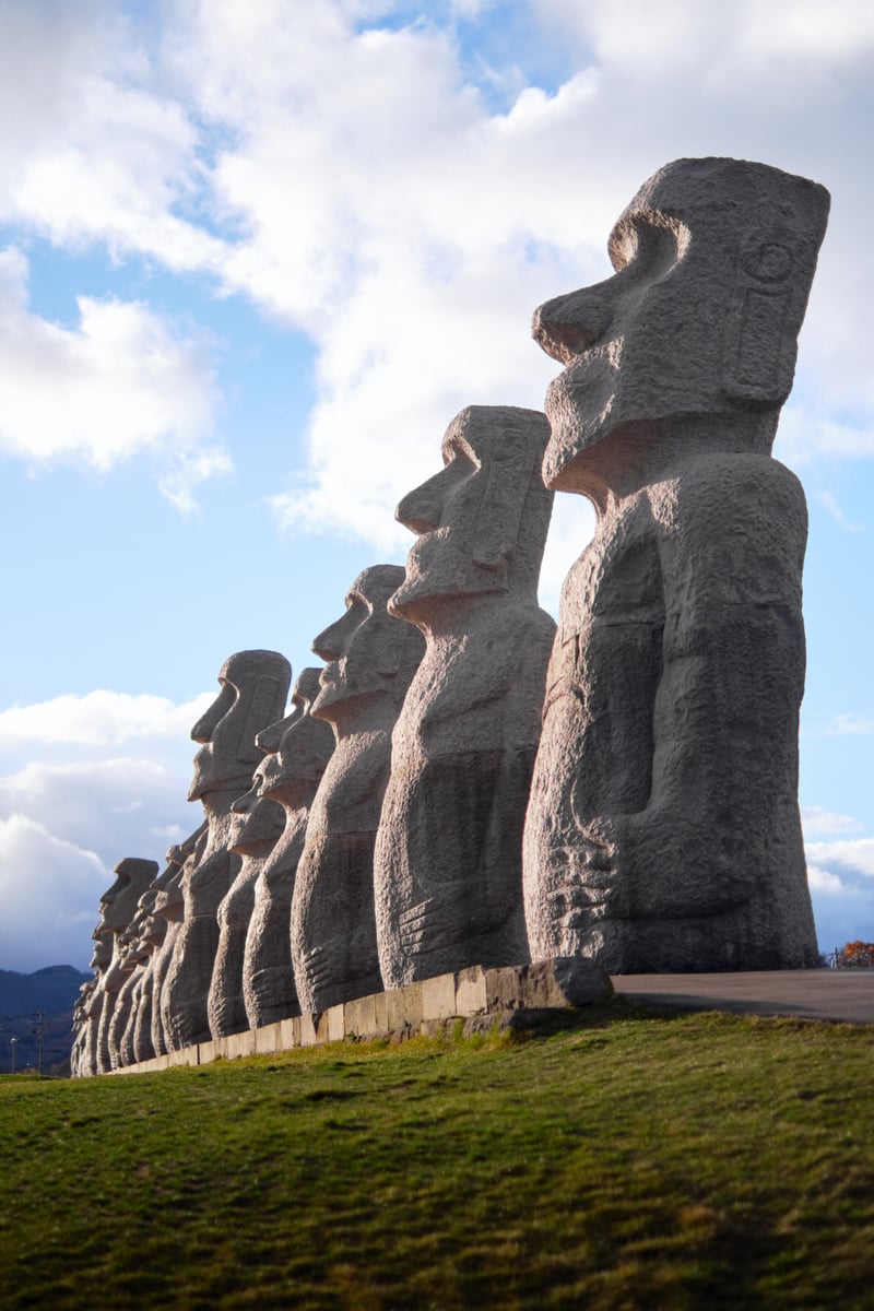 Moai at Takino