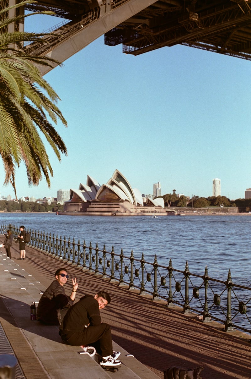 Under the Sydney Harbour Bridge